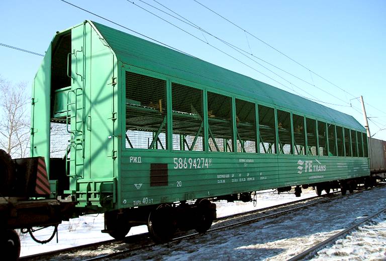 Железнодорожная доставка машины  из Абакана в Санкт-Петербург