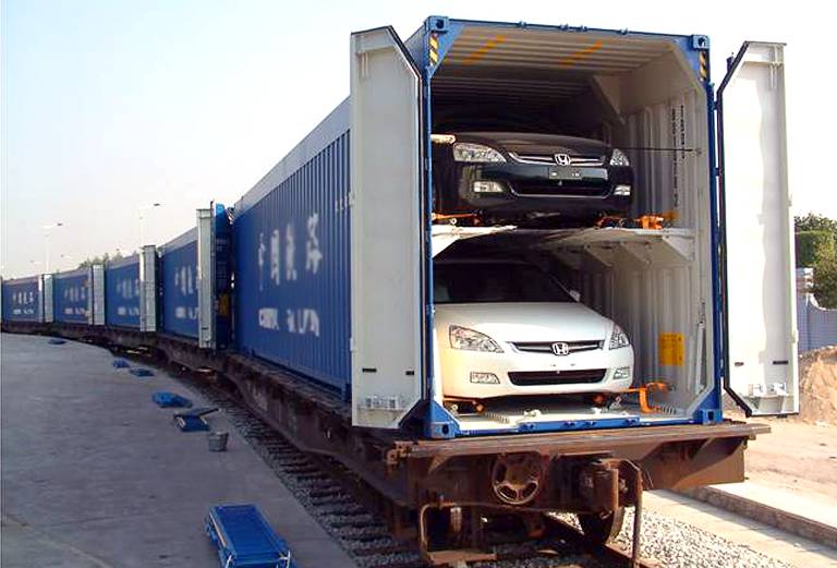 Стоимость доставки жд контейнером автомобиля из Томска в Благовещенск